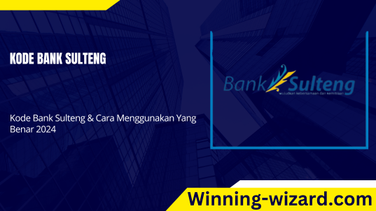 kode bank sulteng