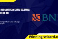 cara mengaktifkan kartu keluarga sejahtera bni
