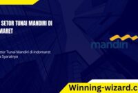 cara setor tunai mandiri di indomaret