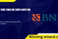 cara tarik tunai bni tanpa kartu bni