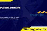 jam operasional bank mandiri