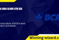 cara buka blokir atm bca