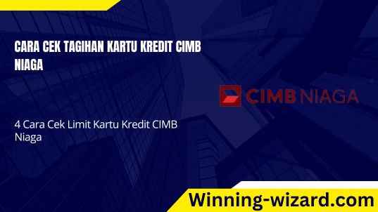 cara cek tagihan kartu kredit cimb niaga