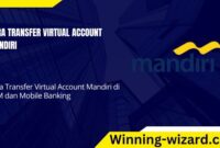 cara transfer virtual account mandiri
