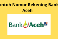 Contoh Nomor Rekening Bank Aceh: Format & Cara Cek
