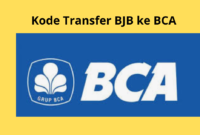 Kode Transfer BJB ke BCA