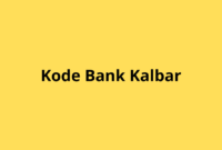 Kode Bank Kalbar: Penting Buat Kamu yang Sering Transfer Antar Bank