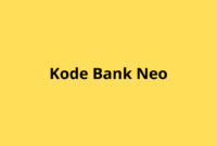 kode bank neo