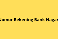 Cara Cek Nomor Rekening Bank Nagari dengan Mudah