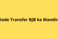 Kode Transfer BJB ke Mandiri