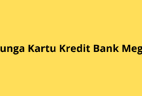 Cara Menghindari Bunga Kartu Kredit Bank Mega