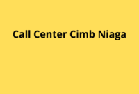 Call Center CIMB Niaga: Layanan Pelanggan Terpercaya
