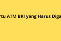 Jangan Diabaikan! Ini Tanda Kartu ATM BRI yang Harus Diganti