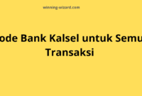 Kode Bank Kalsel: Panduan Lengkap dan Terbaru untuk Kamu