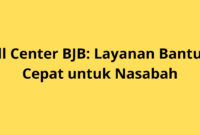 Call Center BJB: Layanan Bantuan Cepat untuk Nasabah