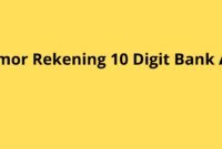 Nomor Rekening 10 Digit Bank Apa? Ini Penjelasan Lengkapnya!