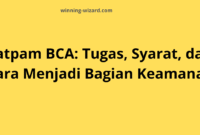 Satpam BCA: Tugas, Syarat, dan Cara Menjadi Bagian Keamanan