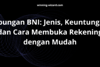 Tabungan BNI: Jenis, Keuntungan, dan Cara Membuka Rekening dengan Mudah