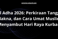 Idul Adha 2026: Perkiraan Tanggal, Makna, dan Cara Umat Muslim Menyambut Hari Raya Kurban