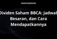 Dividen Saham BBCA: Jadwal, Besaran, dan Cara Mendapatkannya