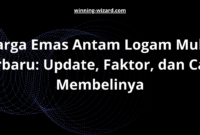 Harga Emas Antam Logam Mulia Terbaru: Update, Faktor, dan Cara Membelinya