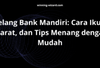 Lelang Bank Mandiri: Cara Ikut, Syarat, dan Tips Menang dengan Mudah
